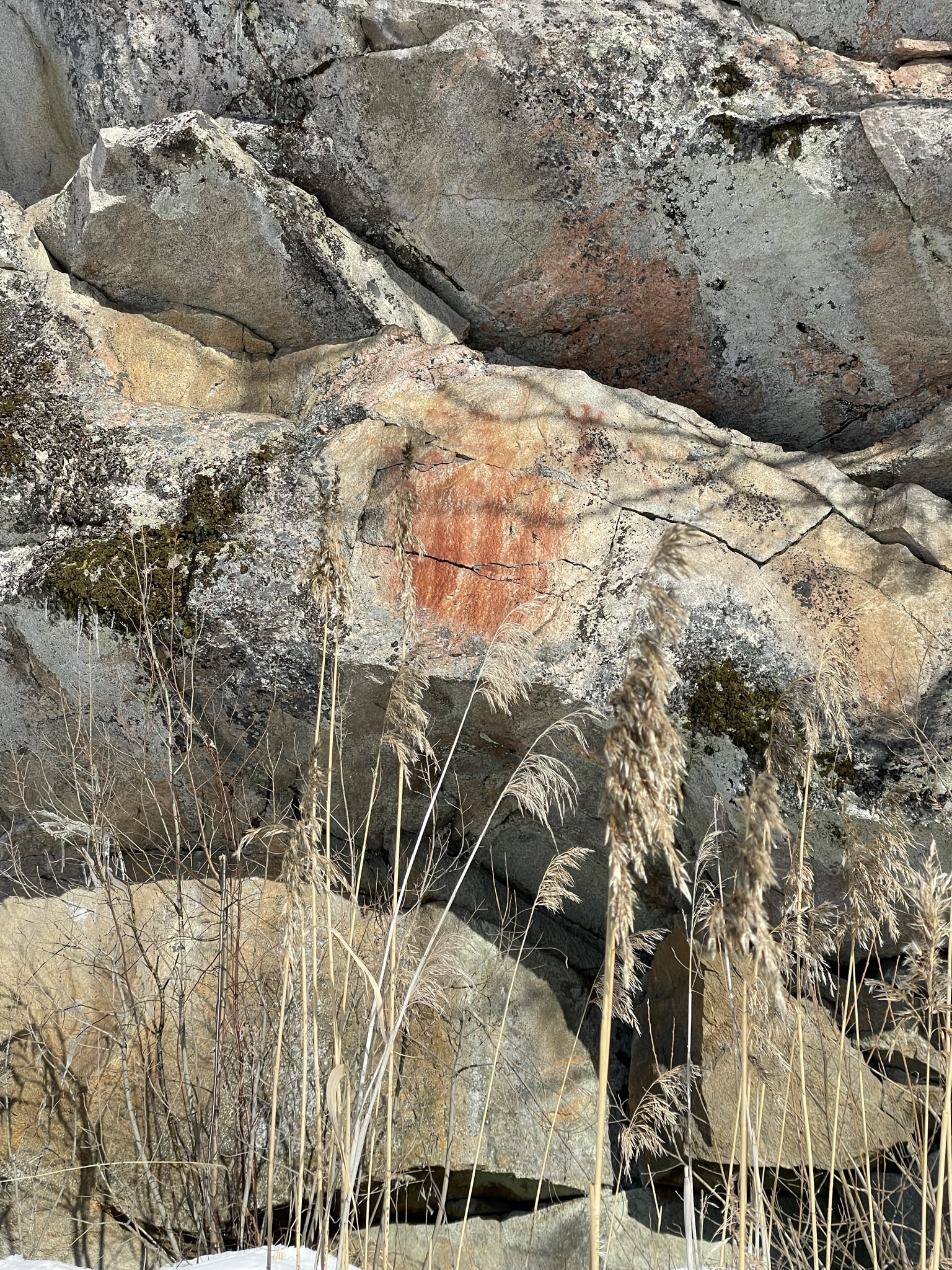 Kolmik ytisien Kalliomaalaus Saimaa Geopark Kolmik ytisien Kalliomaalaus Saimaa Geopark